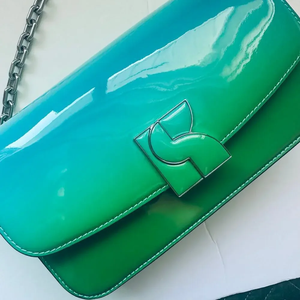 Kate Spade Dakota Ombre Patent Leather Crossbody